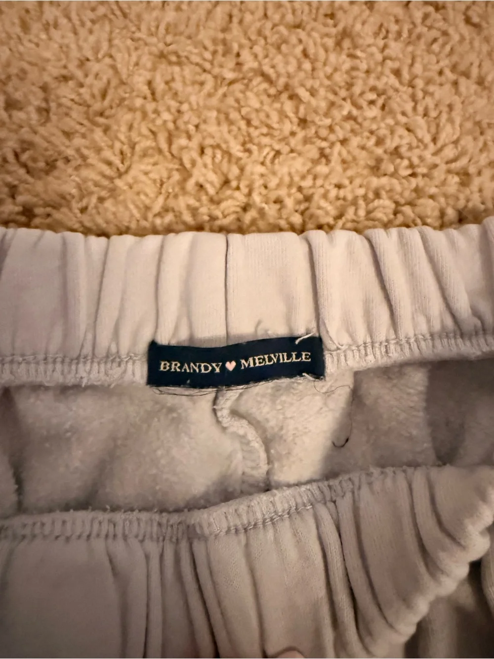 Brandy Melville light blue sweatpants